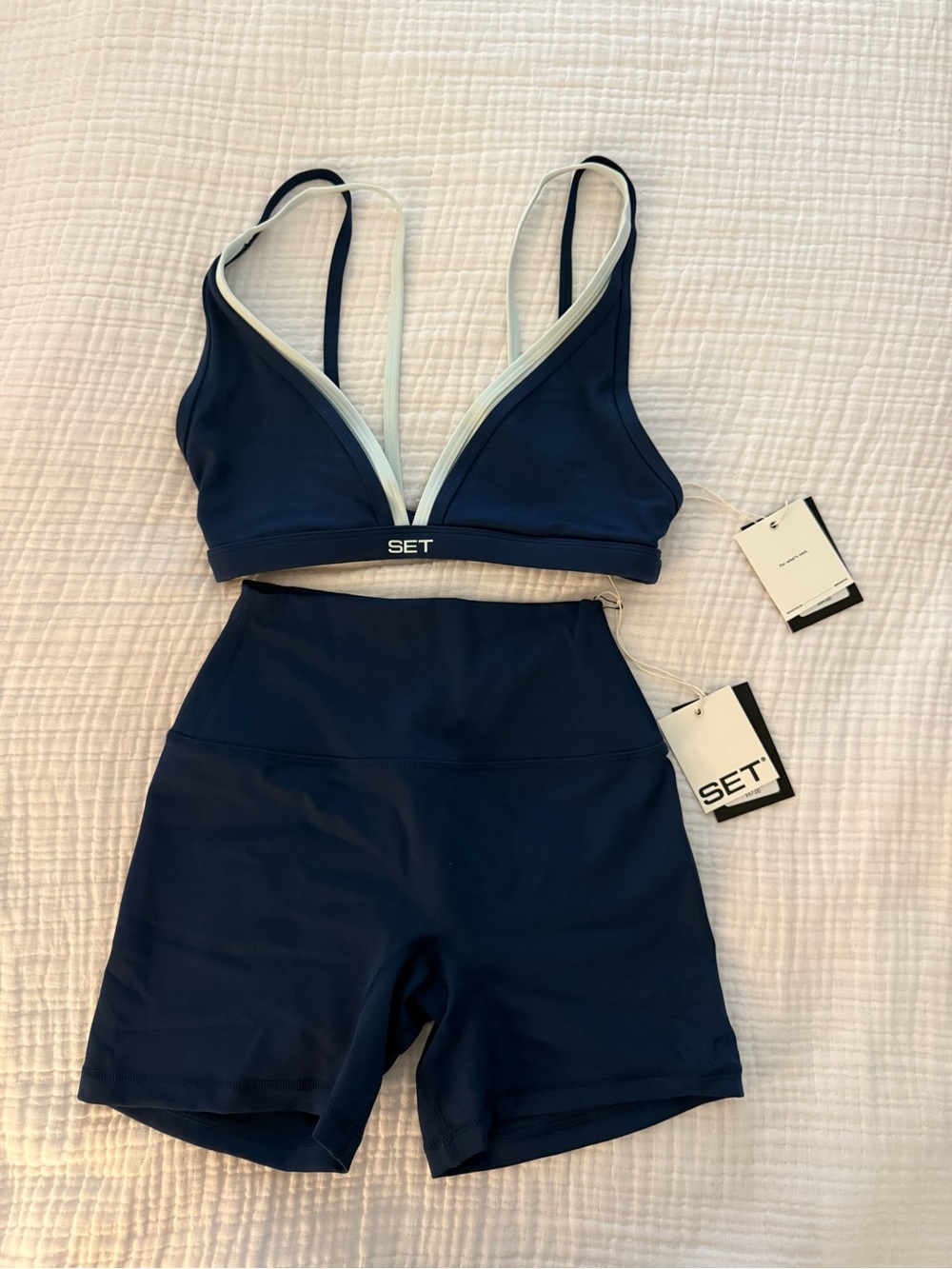 Set Active Spearmint/Navy Set
